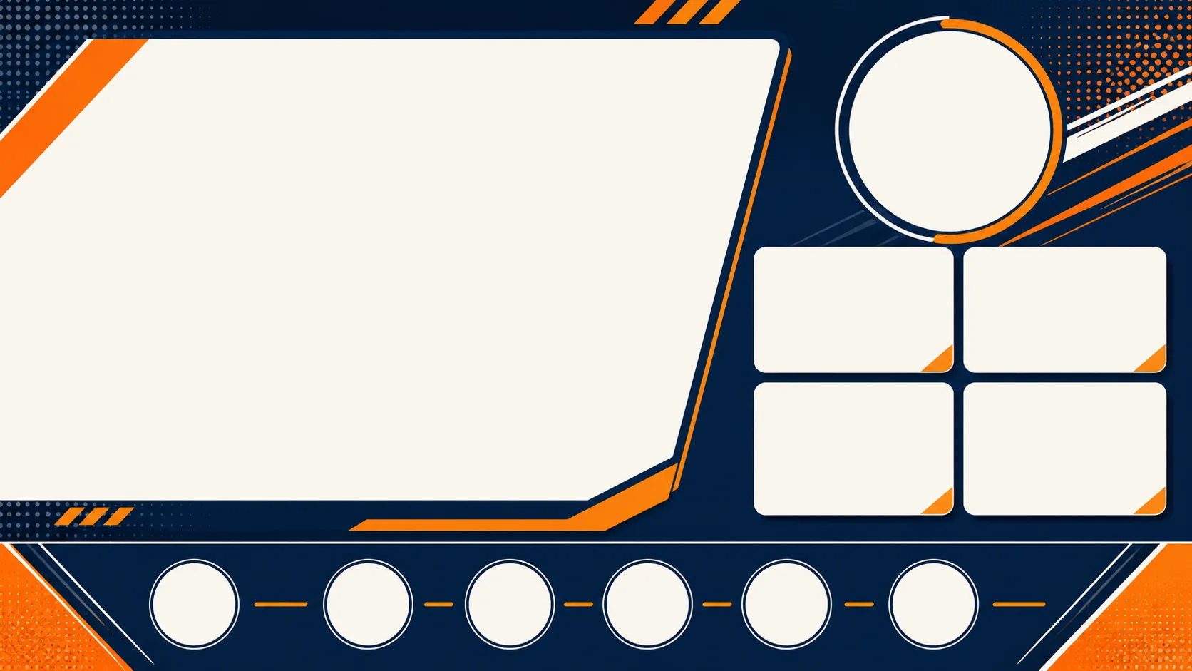 Sports Scoreboard editable template layout preview